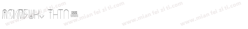 ASKMEWHY Thin字体转换